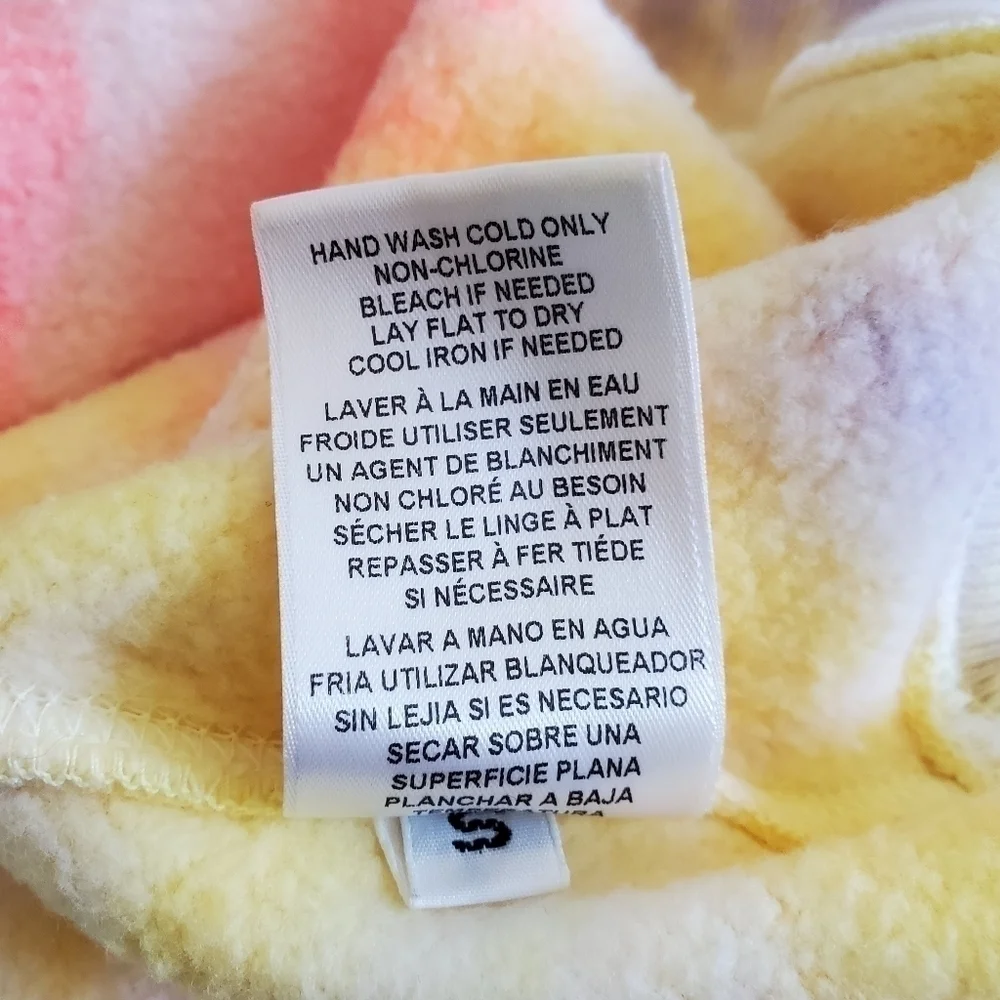 RE/DONE x Hanes Classic Raglan Crewneck Pullover Sweatshirt Size Small - Picture 16 of 16